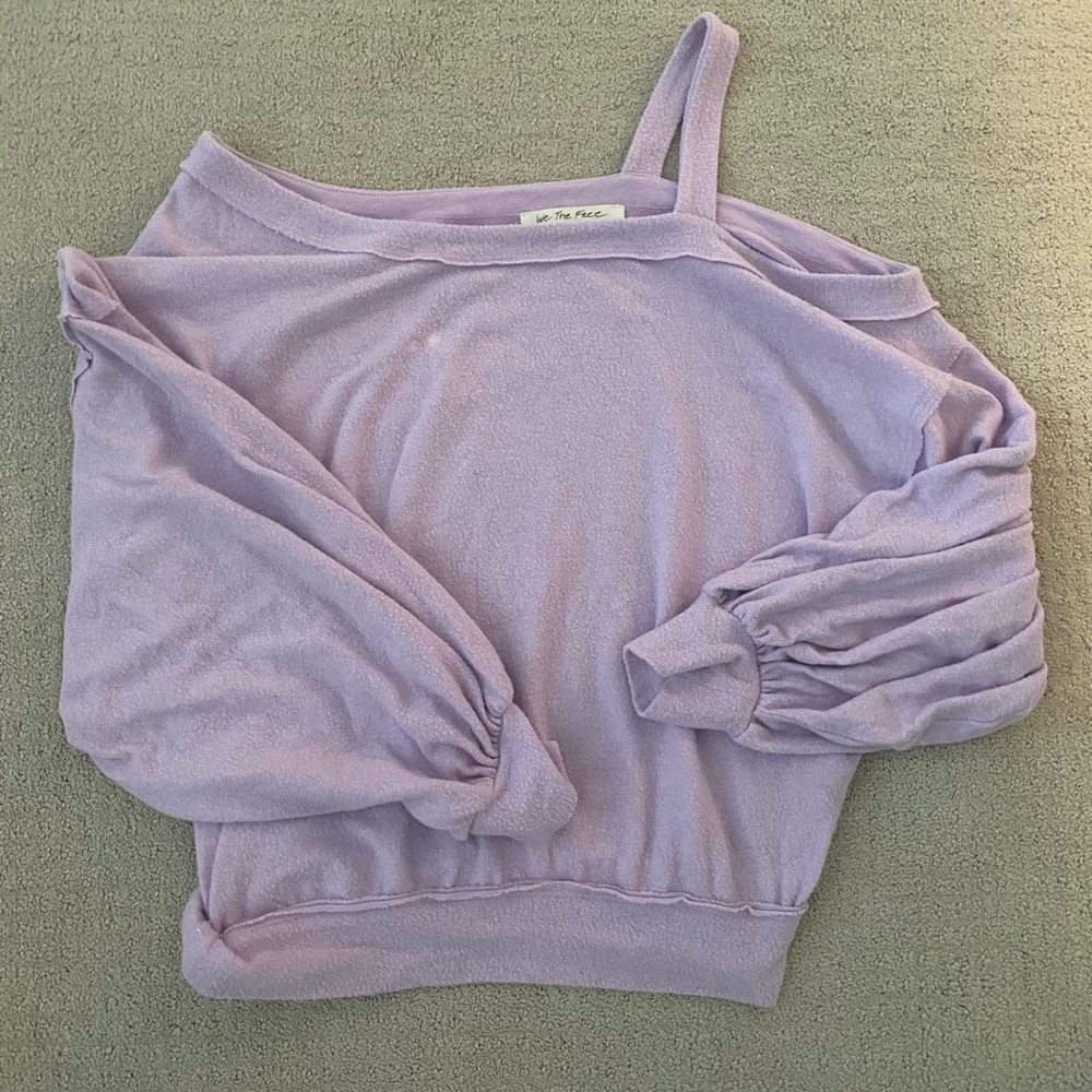 FREE PEOPLE we the free lilac top (size SMALL)